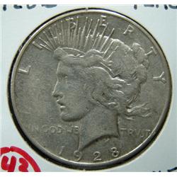 1928-S PEACE DOLLAR