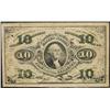 Image 1 : 1863 TEN CENT FRACTIONAL CURRENCY NOTE
