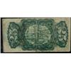Image 2 : 1863 TWENTY-FIVE CENT FRACTIONAL CURRENCY NOTE