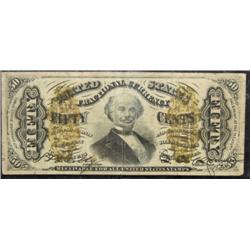 1863 FIFTY CENT FRACTIONAL CURRENCY NOTE