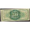 Image 2 : 1863 FIFTY CENT FRACTIONAL CURRENCY NOTE