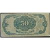 Image 2 : 1875 FIFTY CENT FRACTIONAL CURRENCY NOTE