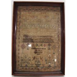 1839 NEEDLEPOINT SAMPLER