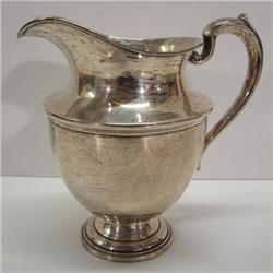 STERLING SILVER PITCHER