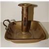 Image 4 : 19TH CENTURY BRASS PUSH-UP CANDLESTICK