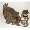 Image 1 : CAST-IRON SLEIGH FORM MATCH SAFE