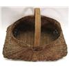 Image 2 : PRIMITIVE SPLINT OAK BASKET WITH HANDLE