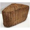 Image 4 : PRIMITIVE SPLINT OAK BASKET WITH HANDLE
