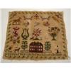 Image 1 : PRIMITIVE GERMAN NEEDLEPOINT SAMPLER
