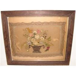 VICTORIAN BOUQUET NEEDLEPOINT