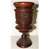 Image 1 : ORNATE WOODEN GOBLET