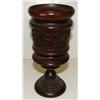 Image 3 : ORNATE WOODEN GOBLET