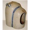 Image 1 : BLUE DECORATED STONEWARE CHICKEN WATERER