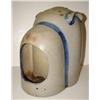 Image 2 : BLUE DECORATED STONEWARE CHICKEN WATERER