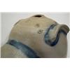 Image 3 : BLUE DECORATED STONEWARE CHICKEN WATERER