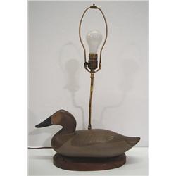 R. MADISON MITCHELL MARYLAND DECOY LAMP