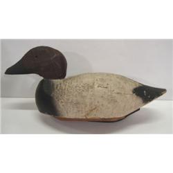 CANVASBACK DRAKE DECOY