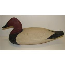 RON VICK CANVASBACK DRAKE DECOY