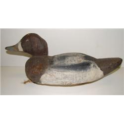 PRIMITIVE CANVASBACK HEN DECOY