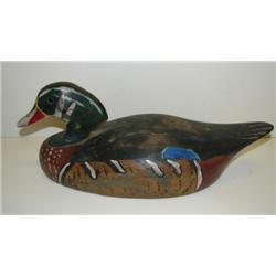 R. JUDSON WOOD DUCK DECOY