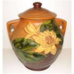 ROSEVILLE WATER LILY, 1943 COOKIE JAR