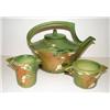 Image 1 : ROSEVILLE SNOWBERRY, 1946 COFFEE/TEA SET