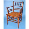 Image 2 : OAK RUSH BOTTOM ARM CHAIR