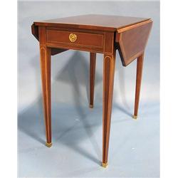 BAKER MAHOGANY PEMBROKE STYLE TABLE