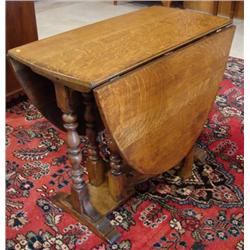 ENGLISH OAK GATE LEG TABLE