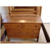 Image 2 : TWO PIECE OAK BEDROOM SUITE
