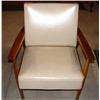 Image 3 : VINTAGE 1960S ARM CHAIR & OTTOMAN