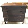 Image 1 : WALNUT FOUR DRAWER CHEST