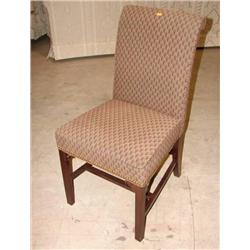 UPHOLSTERED OCCASIONAL SIDE CHAIR