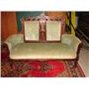 Image 2 : TWO PIECE VICTORIAN PARLOR SET