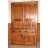 Image 1 : MASSIVE COUNTRY PINE STEP BACK CUPBOARD
