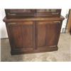 Image 2 : TWO PIECE MAHOGANY BOOKCASE