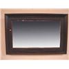 Image 1 : WALNUT WALL MIRROR