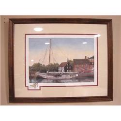 JEAN BRINTON JAECKS BOAT PRINT