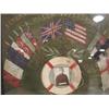 Image 2 : FRAMED U.S. WORLD WAR I MILITARY SILK