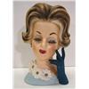 Image 1 : FIGURAL FEMALE HEAD VASE