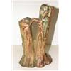 Image 1 : WELLER POTTERY WOODCRAFT DOUBLE BUD VASE