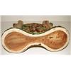 Image 2 : WELLER POTTERY WOODCRAFT DOUBLE BUD VASE