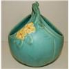 Image 1 : WELLER POTTERY FLORAL BASKET