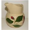 Image 2 : WATT FLORAL DECORATED PITCHER