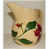 Image 2 : WATT FLORAL DECORATED CREAM PITCHER