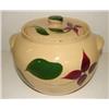 Image 2 : WATT FLORAL DECORATED COVERED BEAN POT