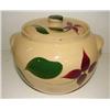 Image 3 : WATT FLORAL DECORATED COVERED BEAN POT