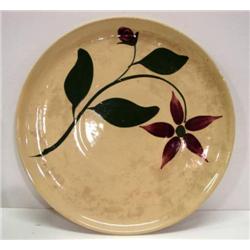 WATT FLORAL DECORATED PLATTER