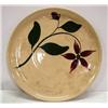 Image 1 : WATT FLORAL DECORATED PLATTER