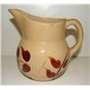 Image 1 : WATT FLORAL DECORATED CREAM PITCHER
